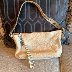 Coach Cream Leather Purse